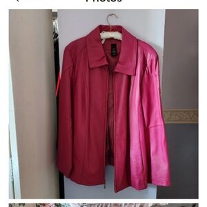 🩷🩷🩷 Women's Pink Leather Jacket🩷🩷🩷🩷🩷🩷🩷🩷🩷🩷🩷🩷🩷🩷🩷🩷🩷🩷